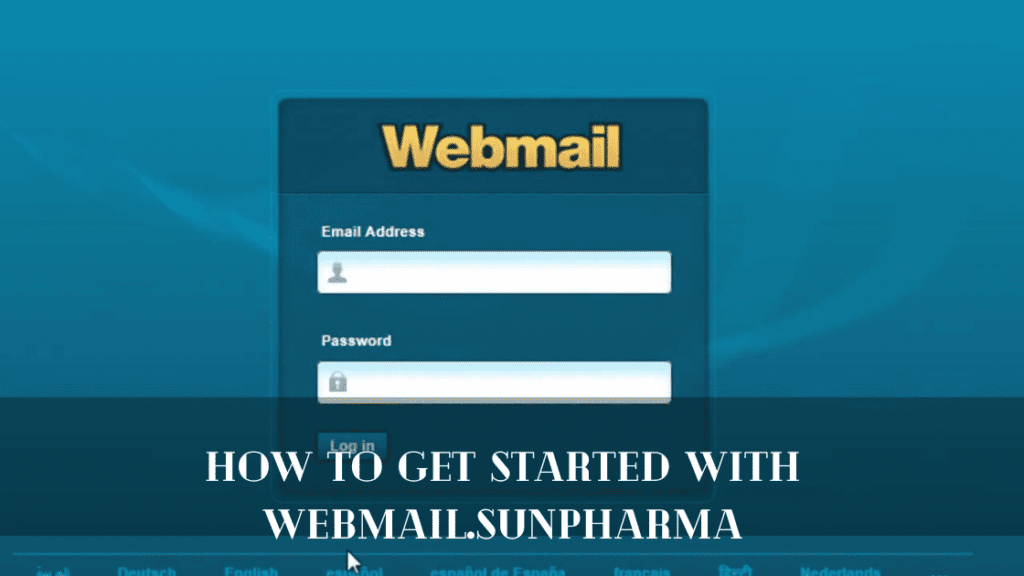 How to Get Started with Webmail.Sunpharma