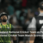 New Zealand National Cricket Team vs Pakistan National Cricket Team Match Scorecard