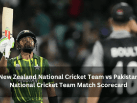 New Zealand National Cricket Team vs Pakistan National Cricket Team Match Scorecard