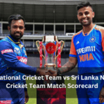 India National Cricket Team vs Sri Lanka National Cricket Team Match Scorecard