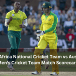 South Africa National Cricket Team vs Australian Men's Cricket Team Match Scorecard