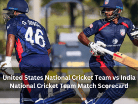 United States National Cricket Team vs India National Cricket Team Match Scorecard