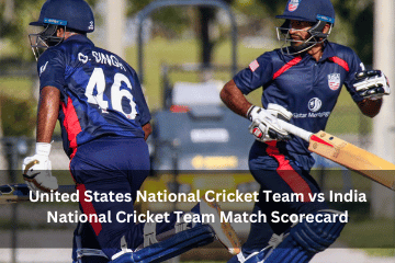 United States National Cricket Team vs India National Cricket Team Match Scorecard