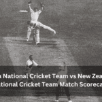 India National Cricket Team vs New Zealand National Cricket Team Match Scorecard