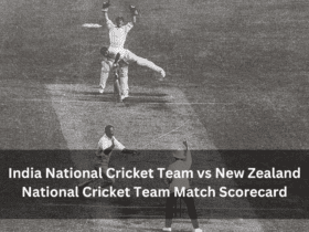 India National Cricket Team vs New Zealand National Cricket Team Match Scorecard