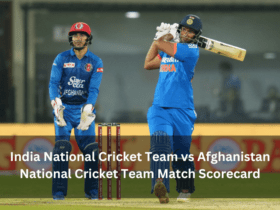 India National Cricket Team vs Afghanistan National Cricket Team Match Scorecard