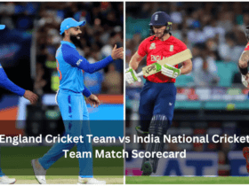 England Cricket Team vs India National Cricket Team Match Scorecard