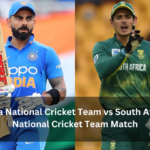 India National Cricket Team vs South Africa National Cricket Team Match