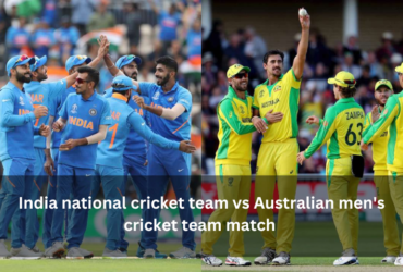 India national cricket team vs Australian men's cricket team match