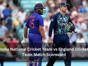 India National Cricket Team vs England Cricket Team Match Scorecard