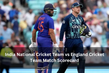 India National Cricket Team vs England Cricket Team Match Scorecard