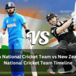 India National Cricket Team vs New Zealand National Cricket Team Timeline