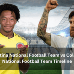 Argentina National Football Team vs Colombia National Football Team Timeline