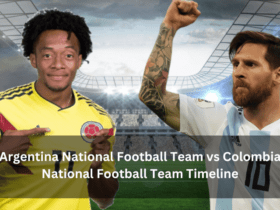 Argentina National Football Team vs Colombia National Football Team Timeline