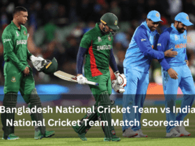 India National Cricket Team vs Bangladesh National Cricket Team Match Scorecard