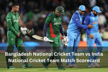 India National Cricket Team vs Bangladesh National Cricket Team Match Scorecard