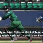 Afghanistan National Cricket Team vs Bangladesh National Cricket Team Timeline