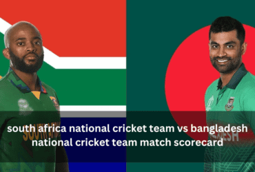 South Africa National Cricket Team vs Bangladesh National Cricket Team Match Scorecard