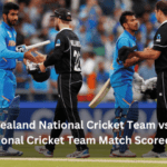 New Zealand National Cricket Team vs India National Cricket Team Match Scorecard