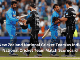 New Zealand National Cricket Team vs India National Cricket Team Match Scorecard