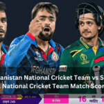 Afghanistan National Cricket Team vs South Africa National Cricket Team Match Scorecard