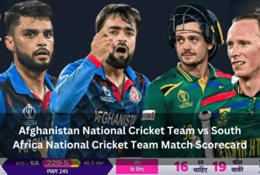 Afghanistan National Cricket Team vs South Africa National Cricket Team Match Scorecard