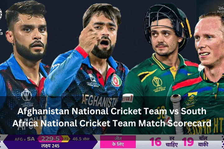 Afghanistan National Cricket Team vs South Africa National Cricket Team Match Scorecard