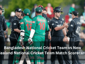 Bangladesh National Cricket Team vs New Zealand National Cricket Team Match Scorecard